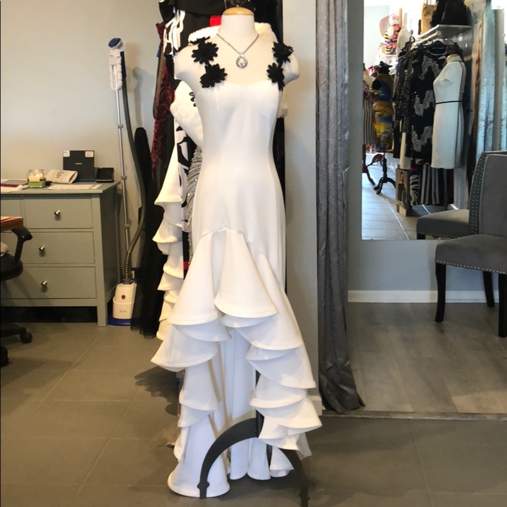 Asymmetrical Tiered Dress